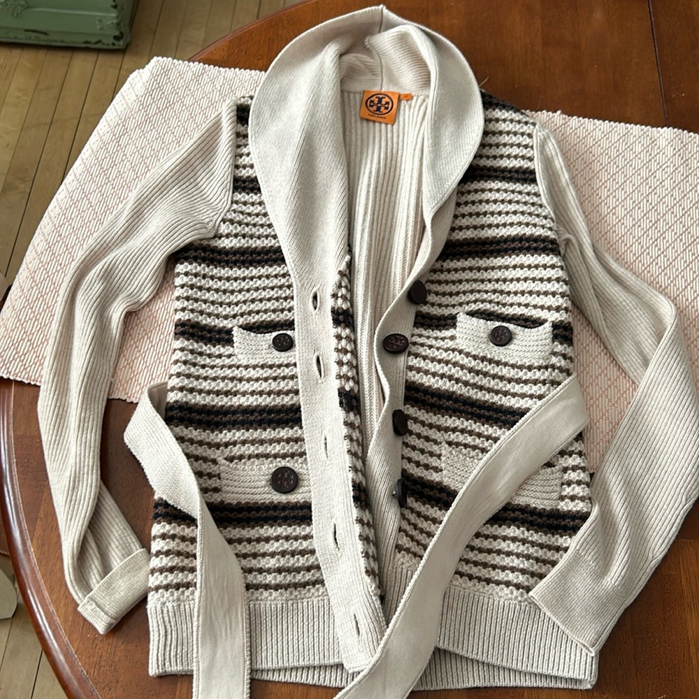 Tory birch wool sweater cardigan xs